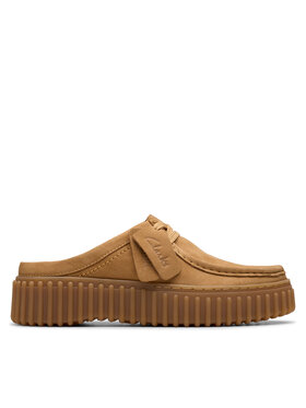 Clarks Šľapky Clarks Torhill Mule 26181196 Hnedá
