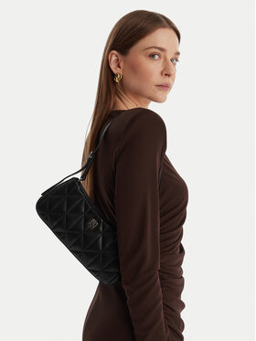 Calvin Klein Handtasche Calvin Klein Quilted Small Shoulder Bag LV04F3327G Schwarz