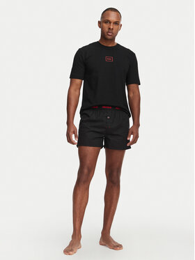 HUGO HUGO Pijama Soren Short Set 50575408 Negro Regular Fit