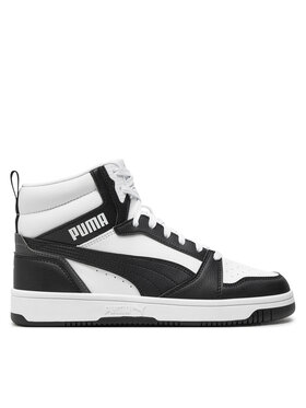 Puma Sneakersy Puma Rebound v6 Mid Jr 393831 01 Biela