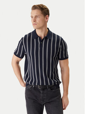 Tommy Hilfiger Tommy Hilfiger Polo Vertical MW0MW41949 Azul marino Regular Fit