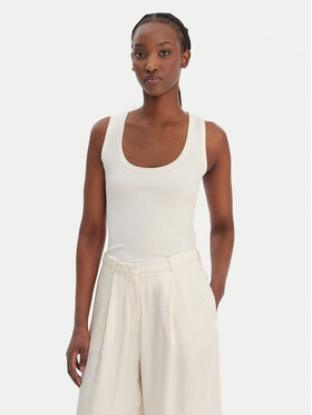Marella Marella Top Orata 2613941015 Écru Slim Fit