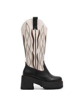 Jenny Fairy Kovbojské topánky Jenny Fairy WS22235-03 Biela