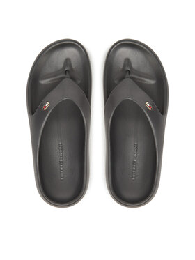 Tommy Hilfiger Zehentrenner Tommy Hilfiger Th Comfort Beach Sandal FW0FW08522 Grau