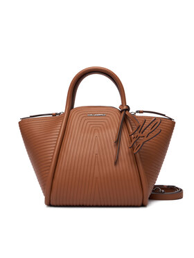 KARL LAGERFELD Kabelka KARL LAGERFELD B1W30044 Hnedá