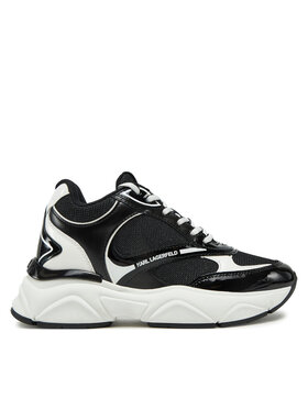 KARL LAGERFELD Sneakersy KARL LAGERFELD Komet Wedge KL65724A Čierna