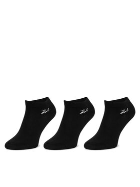 KARL LAGERFELD Κάλτσες κοντές KARL LAGERFELD A4W47034 Μαύρο