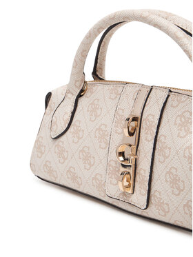 Guess Torebka Guess Yvonne Logo Mini HWSG23 78760 Beżowy jasny