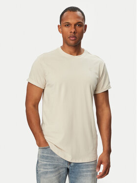 G-Star Raw G-Star Raw Camiseta Lash D16396-B353 Crema Regular Fit