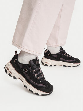 Skechers Αθλητικά Skechers D'Lites 150873/BKRG Μαύρο