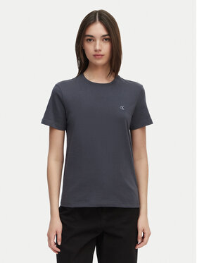 Calvin Klein Jeans Calvin Klein Jeans Camiseta Monogram LV047B224G Gris oscuro Regular Fit