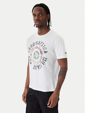 Aeronautica Militare Aeronautica Militare Camiseta 261TS2538UJ00727 Blanco Regular Fit