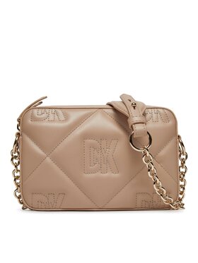 DKNY Kabelka DKNY Crosstown Camera Bag R33EKY48 Béžová