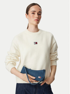 Tommy Jeans Torbica Tommy Jeans Tjw Cool Denim Shoulder Bag AW0AW19157 Plava