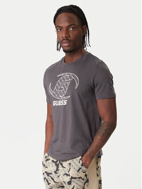 Guess Guess Camiseta Z6RI06 I3Z14 Gris Regular Fit