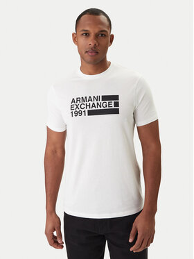 Armani Exchange Armani Exchange Camiseta XM002788 AF10356 U0009 Blanco Regular Fit