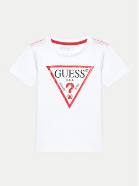 Guess Guess Футболка N73I55 K8HM0 Білий Regular Fit