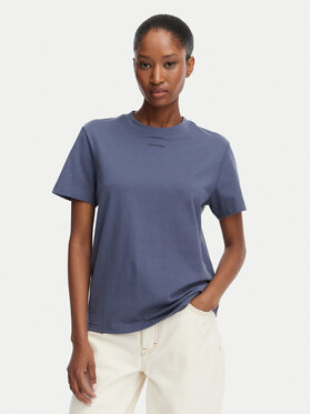 Calvin Klein Calvin Klein Camiseta 20s Classic Logo LV147C857G Azul Regular Fit