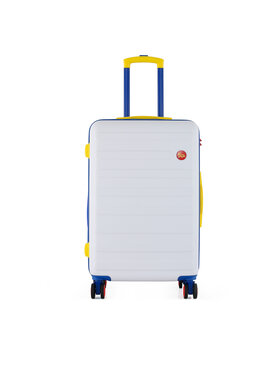 Semi Line Stredný kufor Semi Line T5842-2 Biela