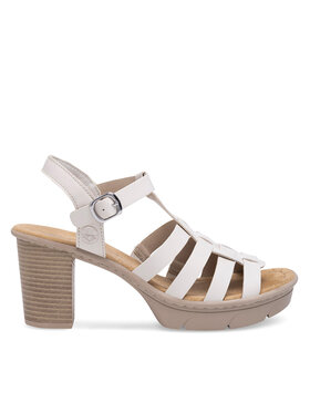 Rieker Sandale Rieker 67500-60 Écru