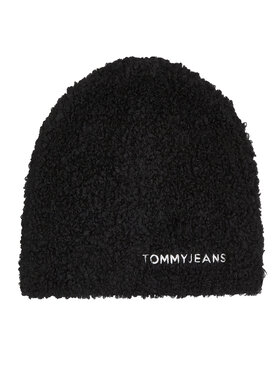 Tommy Jeans Čiapka Tommy Jeans AW0AW17058 Čierna