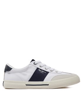Pepe Jeans Сникърси Pepe Jeans Kenton Strap M PMS31042 Бял