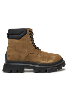 HUGO Outdoorová obuv Hugo Fabyan 50528995 Hnedá