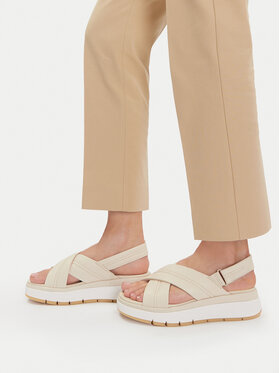 Clarks Босоніжки Clarks Tuscan Cross 26181470 Écru