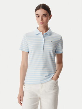 Tommy Jeans Tommy Jeans Polo Essential DW0DW22820 Azul claro Regular Fit
