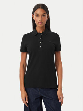 Lacoste Lacoste Polo marškinėliai PF5462 Juoda Slim Fit
