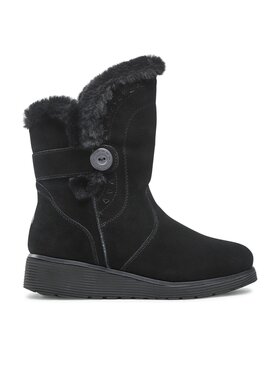 Skechers Ботильйони Skechers Cozy Peak 49811/BLK Чорний