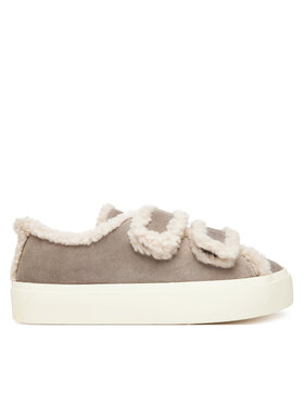 Inuikii Сникърси Inuikii Shearling Low Velcro 1001.001.0231 Сив