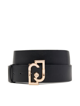 Liu Jo Sieviešu josta Liu Jo Hips Belt 3,5 Cm AF5238 E0077 Melns