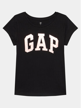 Gap Gap Футболка 460525-00 Чорний Regular Fit