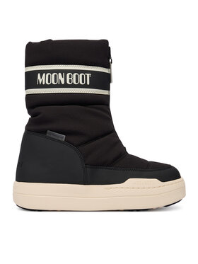 Moon Boot Cizme de zăpadă Moon Boot Jr Park Zip High Wp 80D3440080 D Negru