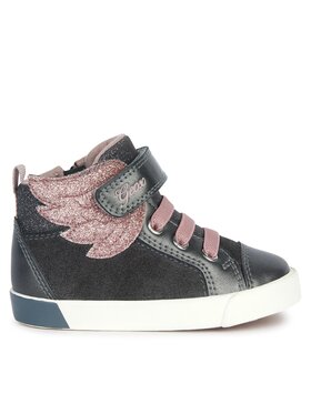 Geox Sneakersy Geox B Kilwi Girl B36D5A 022NF C9F8W M Sivá