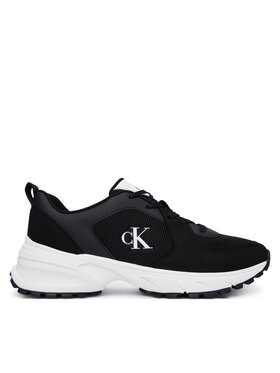 Calvin Klein Sneakers Calvin Klein Hike Runner Lace Up Su Mesh HM0HM02448 Nero