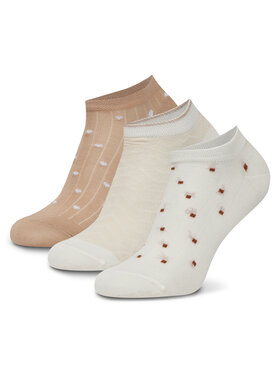 Nine West Kratke čarape Nine West KR_NW_FRESITA_Z_SS25 (3 PACK) Bež
