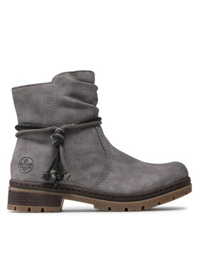 Rieker Členková obuv Rieker Y7463-40 Sivá