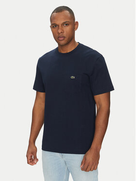 Lacoste Lacoste Футболка TH2827 Cиній Regular Fit