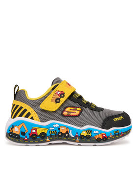 Skechers Снікерcи Skechers Play Scene 407312N/BKYL Сірий