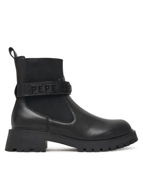 Pepe Jeans Ботильйони Pepe Jeans Stacy Glow W PLS500026 Чорний