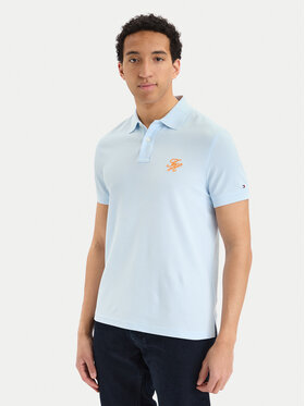 Tommy Hilfiger Tommy Hilfiger Polo MW0MW43046 Azul claro Regular Fit