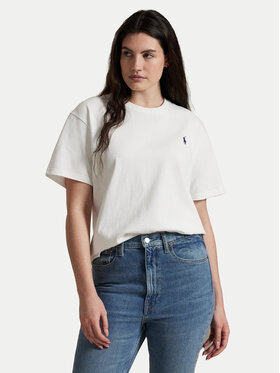 Polo Ralph Lauren Polo Ralph Lauren Majica 211967104001 Bela Relaxed Fit