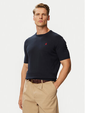Beverly Hills Polo Club Beverly Hills Polo Club Camiseta P-SS26M-M436344NVY Azul marino Regular Fit