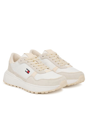 Tommy Jeans Sportcipők Tommy Jeans Modern Runner Mix EN0EN03100 Fehér