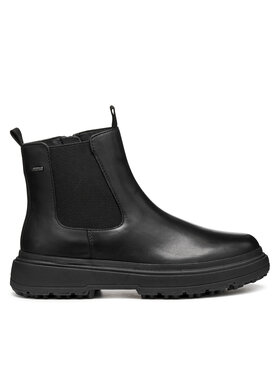 Geox Stivaletti Geox D Lamidie + Grip Abx D46XMD 00043 C9999 Nero