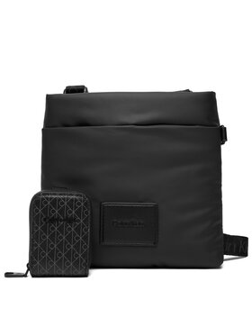 Calvin Klein Ľadvinka Calvin Klein Puffer Utility Flatpack LV04D3224G Čierna