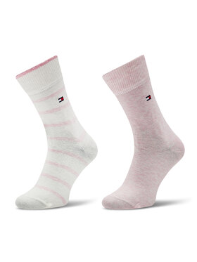 Tommy Hilfiger Duge čarape Tommy Hilfiger 701229939 Ružičasta