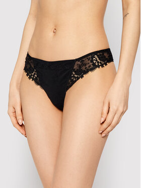 Simone Pérèle Simone Pérèle Стрінги Wish 12B710 Чорний